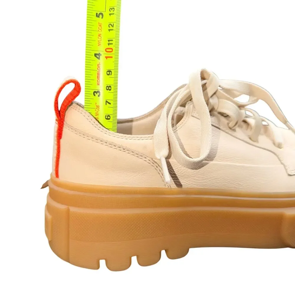 Sorel Women’s VIIBE Clog Sneakers Size 9.5 Platform Gum Sole Leather Shoes